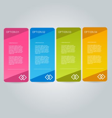 İş için Infographics şablon