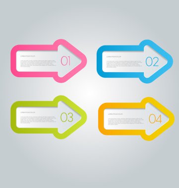 İş için Infographics şablon