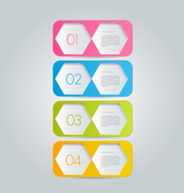 İş için Infographics şablon