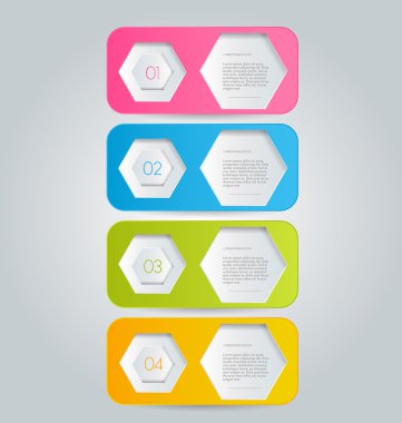 İş için Infographics şablon