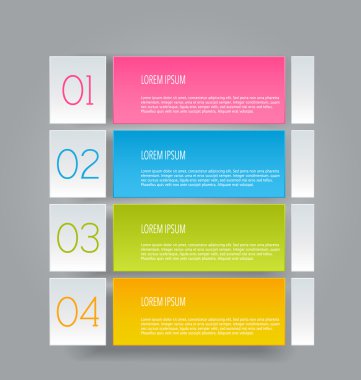 İş için Infographics şablon