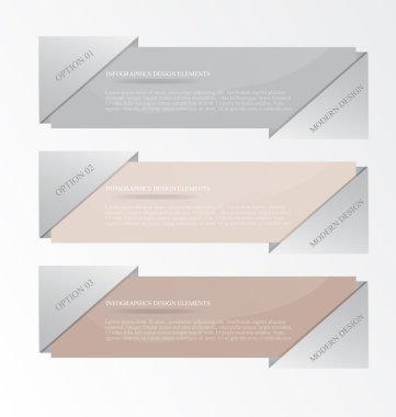 Modern inforgraphics şablonu.