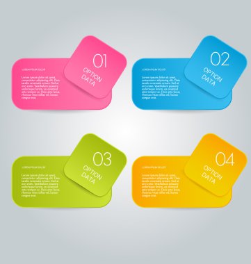 İş için Infographics şablon