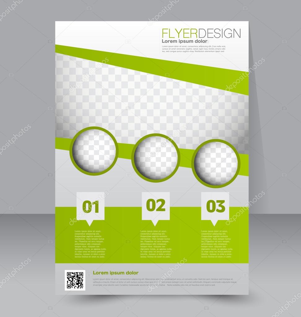 Flyer template or business brochure