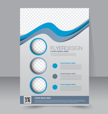 Flyer şablonu. İş broşürü