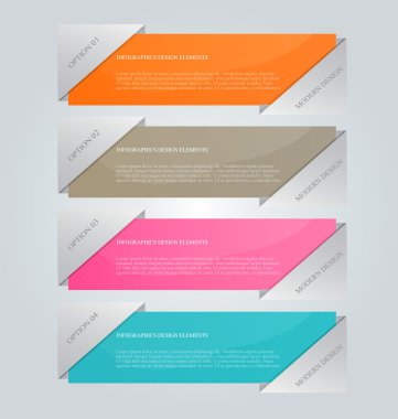 Infographic template with step options for business, startup concept, web design, data visualization, banner, brochure or flyer layouts, presentation, education