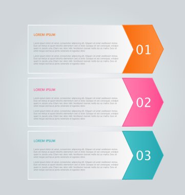 Infographic template with step options for business, startup concept, web design, data visualization, banner, brochure or flyer layouts, presentation, education