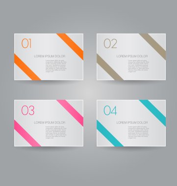 Infographic template with step options for business, startup concept, web design, data visualization, banner, brochure or flyer layouts, presentation, education