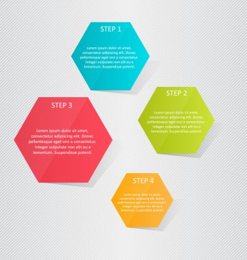 Infographics template for business, education, web design, banners, brochures, flyers.
