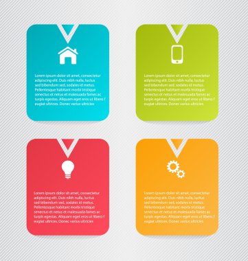 Infographics template for business, education, web design, banners, brochures, flyers.