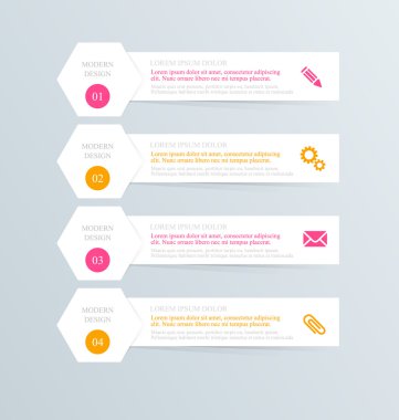 Infographics template for business, education, web design, banners, brochures, flyers.