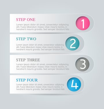 Infographics template for business, education, web design, banners, brochures, flyers.