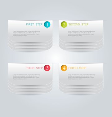 Infographics template for business, education, web design, banners, brochures, flyers.