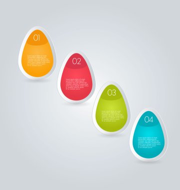 Infographics template for business, education, web design, banners, brochures, flyers.