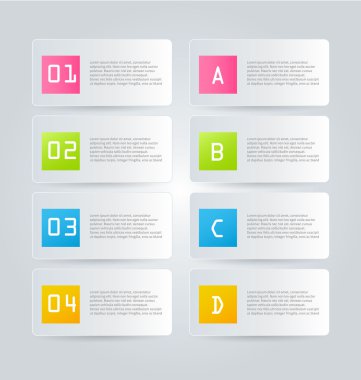 Infographics template for business, education, web design, banners, brochures, flyers.