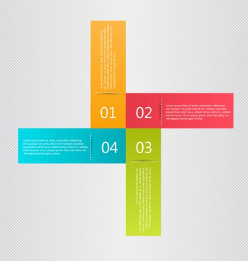 Infographics template for business, education, web design, banners, brochures, flyers.