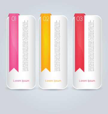 Sunum, eğitim, web tasarımı, afişler, broşürler, el ilanları için iş bilgi grafikleri sekmesi şablonu.