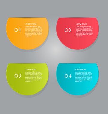 Infographic template for business, education, web design, banners, brochures, flyers.