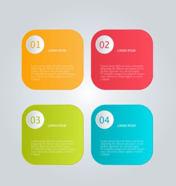 Infographic template for business, education, web design, banners, brochures, flyers.
