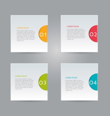 Infographic template for business, education, web design, banners, brochures, flyers.