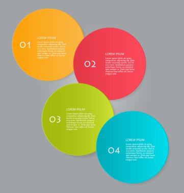 Infographic template for business, education, web design, banners, brochures, flyers.