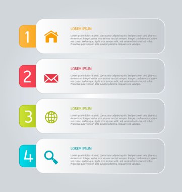 Infographic template for business, education, web design, banners, brochures, flyers.