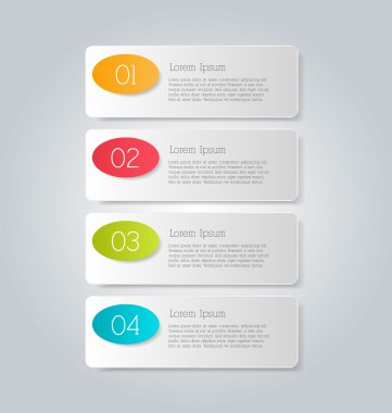 Infographics template for business, education, web design, banners, brochures, flyers.