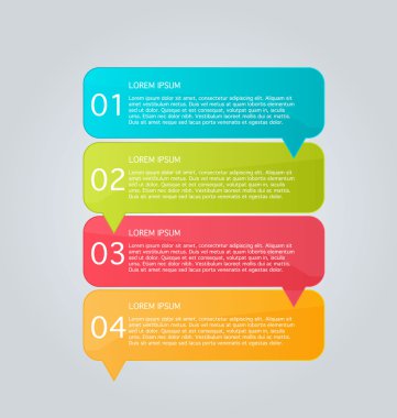 Infographics template for business, education, web design, banners, brochures, flyers.