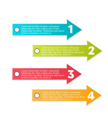 Infographics template for business, education, web design, banners, brochures, flyers.