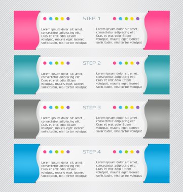 Infographics template for business, education, web design, banners, brochures, flyers.