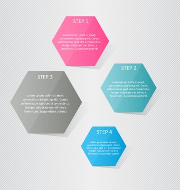 Infographics template for business, education, web design, banners, brochures, flyers.