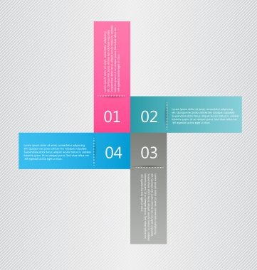 Infographics template for business, education, web design, banners, brochures, flyers.