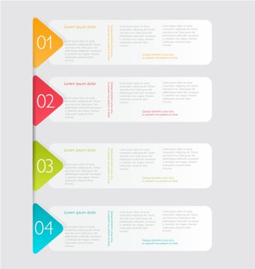 Infographics template for business, education, web design, banners, brochures, flyers.