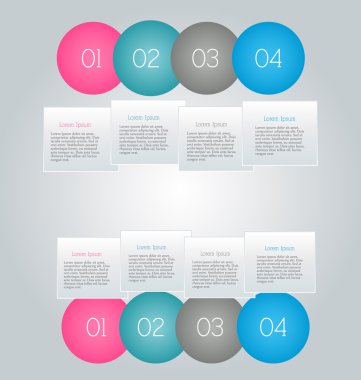 Infographics template for business, education, web design, banners, brochures, flyers.