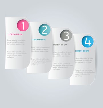 Infographics template for business, education, web design, banners, brochures, flyers.