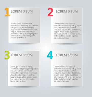 İş infographics şablonu için sunum, eğitim, web tasarım, afişler, broşürler, el ilanları.