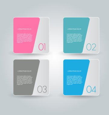 İş infographics şablonu için sunum, eğitim, web tasarım, afişler, broşürler, el ilanları.