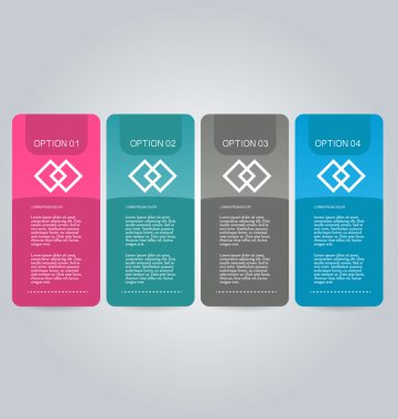 İş infographics şablonu için sunum, eğitim, web tasarım, afişler, broşürler, el ilanları.