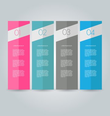 İş infographics şablonu için sunum, eğitim, web tasarım, afişler, broşürler, el ilanları.