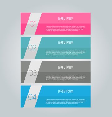 İş infographics şablonu için sunum, eğitim, web tasarım, afişler, broşürler, el ilanları.