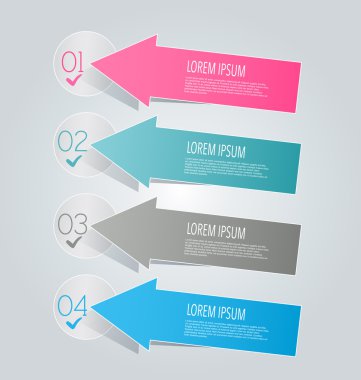İş infographics şablonu için sunum, eğitim, web tasarım, afişler, broşürler, el ilanları.