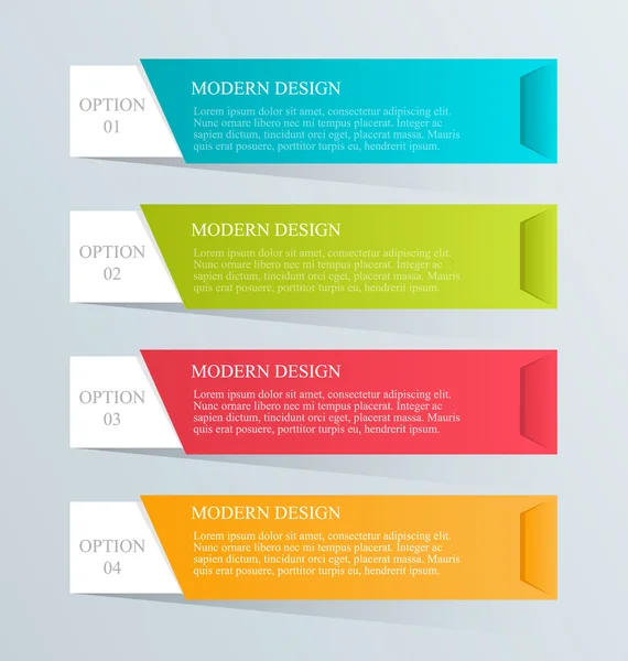 Infographics template for business, education, web design, banners, brochures, flyers. — 스톡 벡터