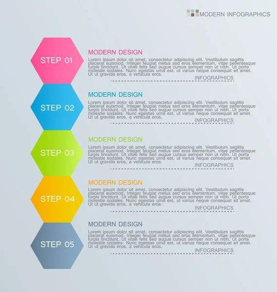 Infographics template for business, education, web design, banners, brochures, flyers. — Διανυσματικό Αρχείο