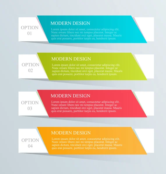 Infographics template for business, education, web design, banners, brochures, flyers. — Stok Vektör