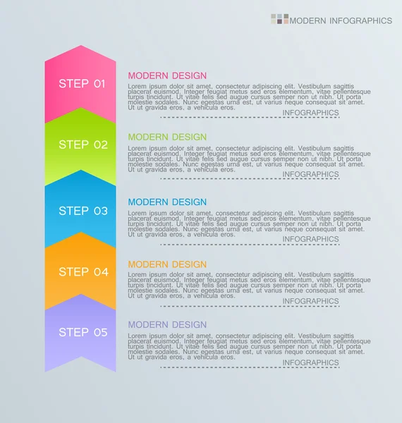 Infographics template for business, education, web design, banners, brochures, flyers. — Διανυσματικό Αρχείο