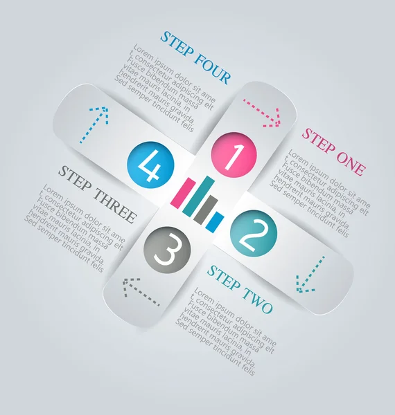 Infographics template for business, education, web design, banners, brochures, flyers.