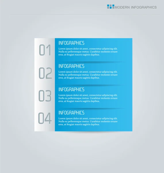 Infographics template for business, education, web design, banners, brochures, flyers. — Διανυσματικό Αρχείο