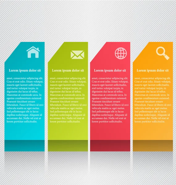 Sunum, eğitim, web tasarımı, afişler, broşürler, el ilanları için iş bilgi grafikleri sekmesi şablonu.