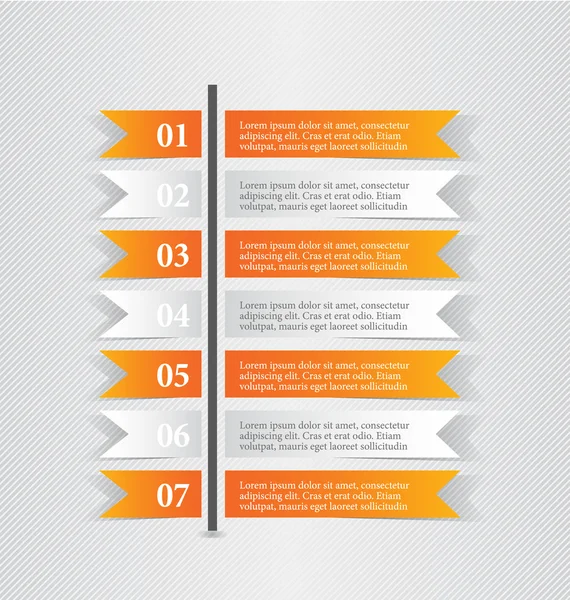 Sunum, eğitim, web tasarımı, afişler, broşürler, el ilanları için iş bilgi grafikleri sekmesi şablonu.