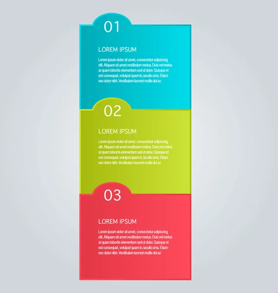 Infographic template for business, education, web design, banners, brochures, flyers. — Wektor stockowy